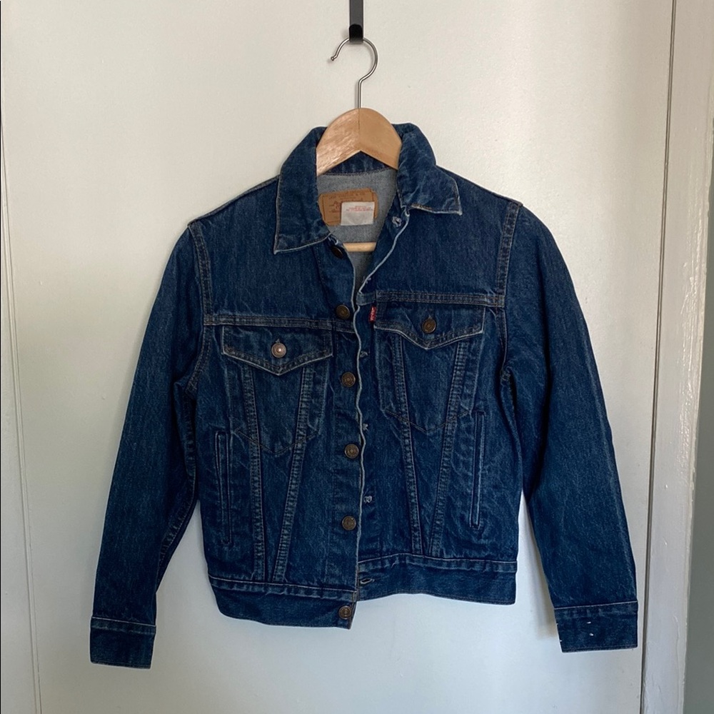 Levi's Blue Jean Jacket Classic Style